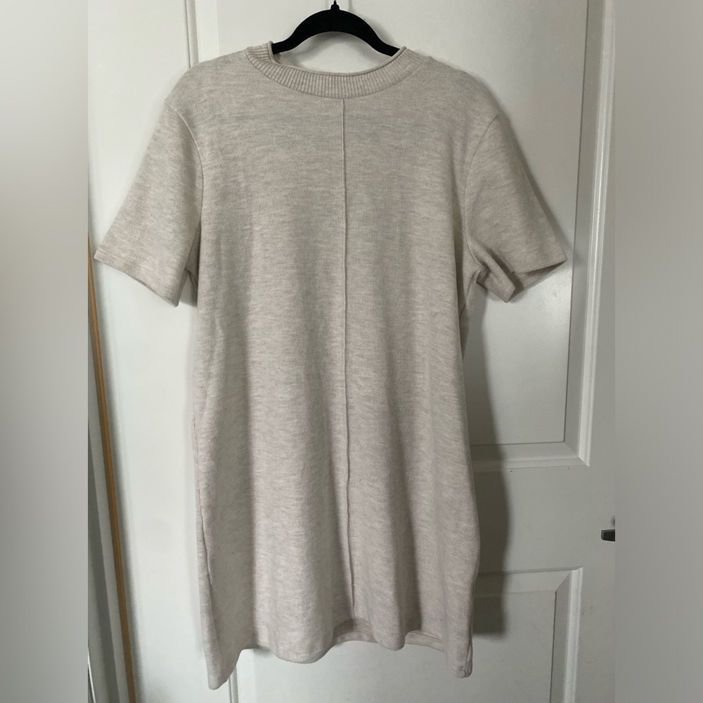 Zara sweater tshirt dress